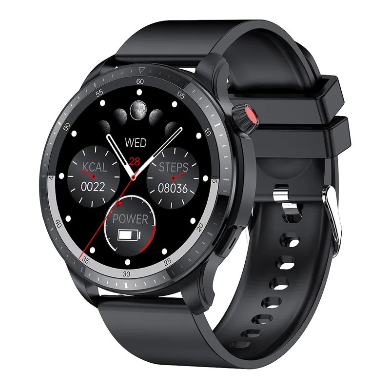 Смарт-часы T52 Sport BT Call Watch 1,39-дюймовые Приборы для измерения артериального давления, Кислорода, сердечного ритма, Мониторинга состояния здоровья, Мужские И женские Смарт-часы - 0