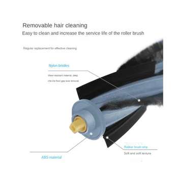 Аксессуары для пылесоса Deebot X1S PRO Omni Turbo Основная щетка HEPA Фильтр Ткань для швабры Запчасти для пылесборников