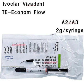 1-Шприц Стоматологической Текучей смолы Econom Flow Ivoclar Vivadent Composite A3