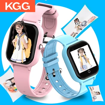 4G Смарт-часы-телефон GPS WIFI Местоположение 700 мАч 1,4-дюймовый HD-экран Видеозвонок SOS Голосовой Домофон Водонепроницаемый Детский телефон Smartwatch