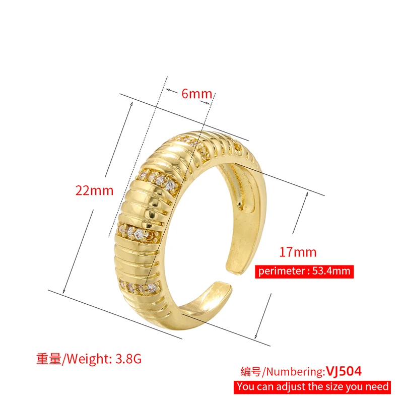 ZHUKOU 7 стилей, женские кольца с сердечками, милый Медведь, черепаха, открывающие кольца, модные кольца для девочек золотого цвета с жемчугом, ювелирные изделия оптом VJ509 - 1