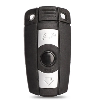 jinyuqin Автомобильный Чехол для дистанционного ключа BMW E61 E90 E82 E70 E71 E87 E88 E89 X5 X6 для 1 3 5 6 серии Заменить Чехол для смарт-ключей с 3 Кнопками