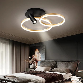 Современный светодиодный потолочный светильник, потолочное освещение, прожектор с дистанционным управлением для потолочного освещения в гостиной