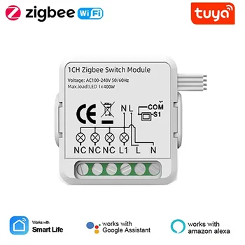Модуль Tuya ZigBee/WiFi Smart Switch 
