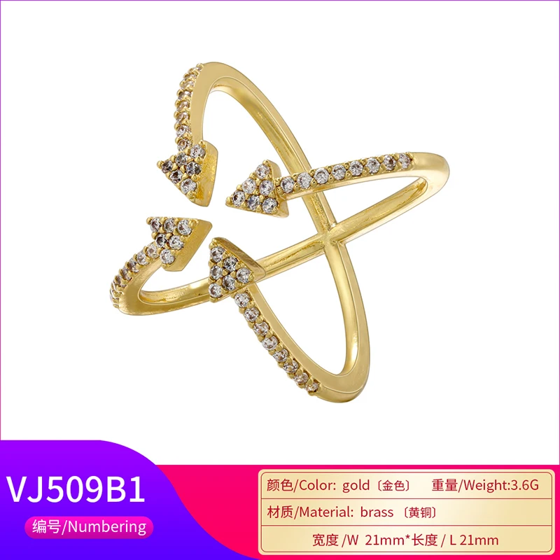 ZHUKOU 7 стилей, женские кольца с сердечками, милый Медведь, черепаха, открывающие кольца, модные кольца для девочек золотого цвета с жемчугом, ювелирные изделия оптом VJ509 - 2