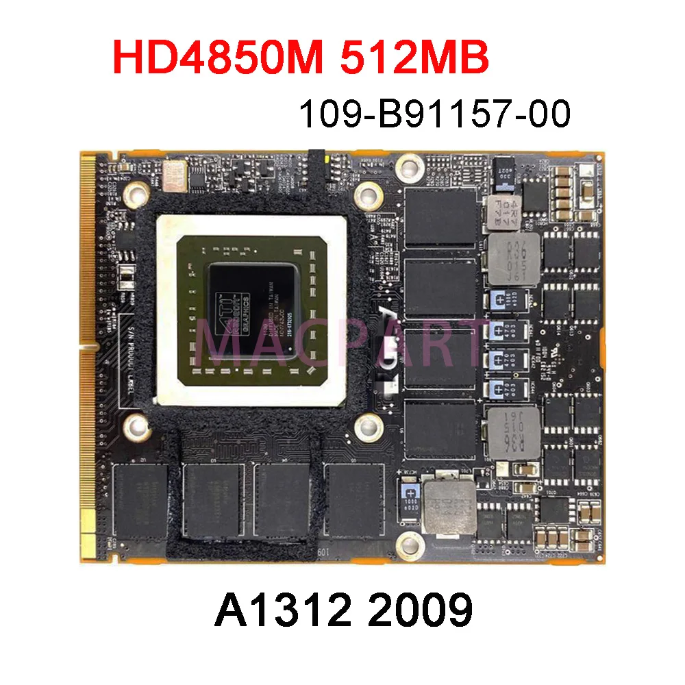Оригинальная Графическая видеокарта HD4670M HD4850M HD5750M HD6970M 256 МБ 512 МБ 1 ГБ 2 ГБ Для Apple iMac 27 