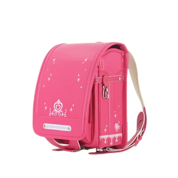 2023 Детская школьная сумка, Японский Рандосеру, детский рюкзак с мультяшным рисунком, водонепроницаемый ортопедический школьный рюкзак из искусственной кожи для ребенка