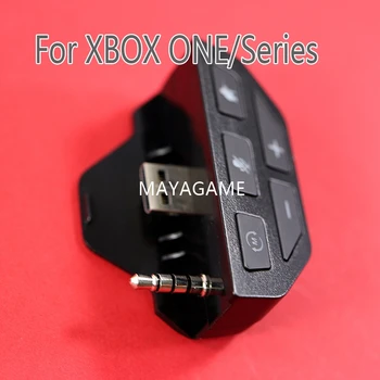 Для контроллера Xbox One с 3,5-мм адаптером для гарнитуры, разъемом для наушников для Xbox Серии X / S, преобразователем звука для наушников