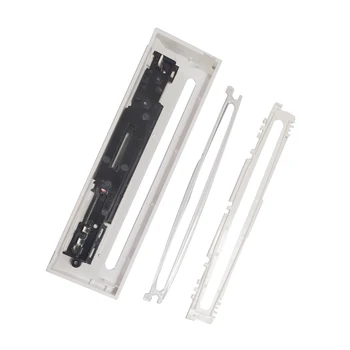 10 шт. Пластиковая передняя накладка, лицевая панель для консоли Wii, ремонт двери в пластиковом корпусе