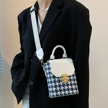 Портативные маленькие квадратные сумки, женская весенняя модная новая винтажная сумка-мессенджер