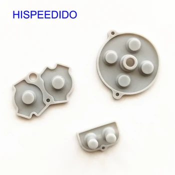 HISPEEDIDO 100 комплектов Токопроводящей резиновой контактной площадки для ремонта кнопок D-Pad для консоли Nintendo Gameboy Advance GBA Силиконовая накладка