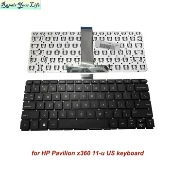 Американская Английская клавиатура для ноутбука HP Pavilion X360 11-U 11T-U 11-U100 11-u005la 11-u015la 11-u000ns 11-K US Бесплатная доставка