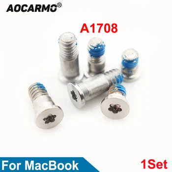 Aocarmo для MacBook A1708, 1 комплект Нижних винтов, Запасные части для задней крышки, винт