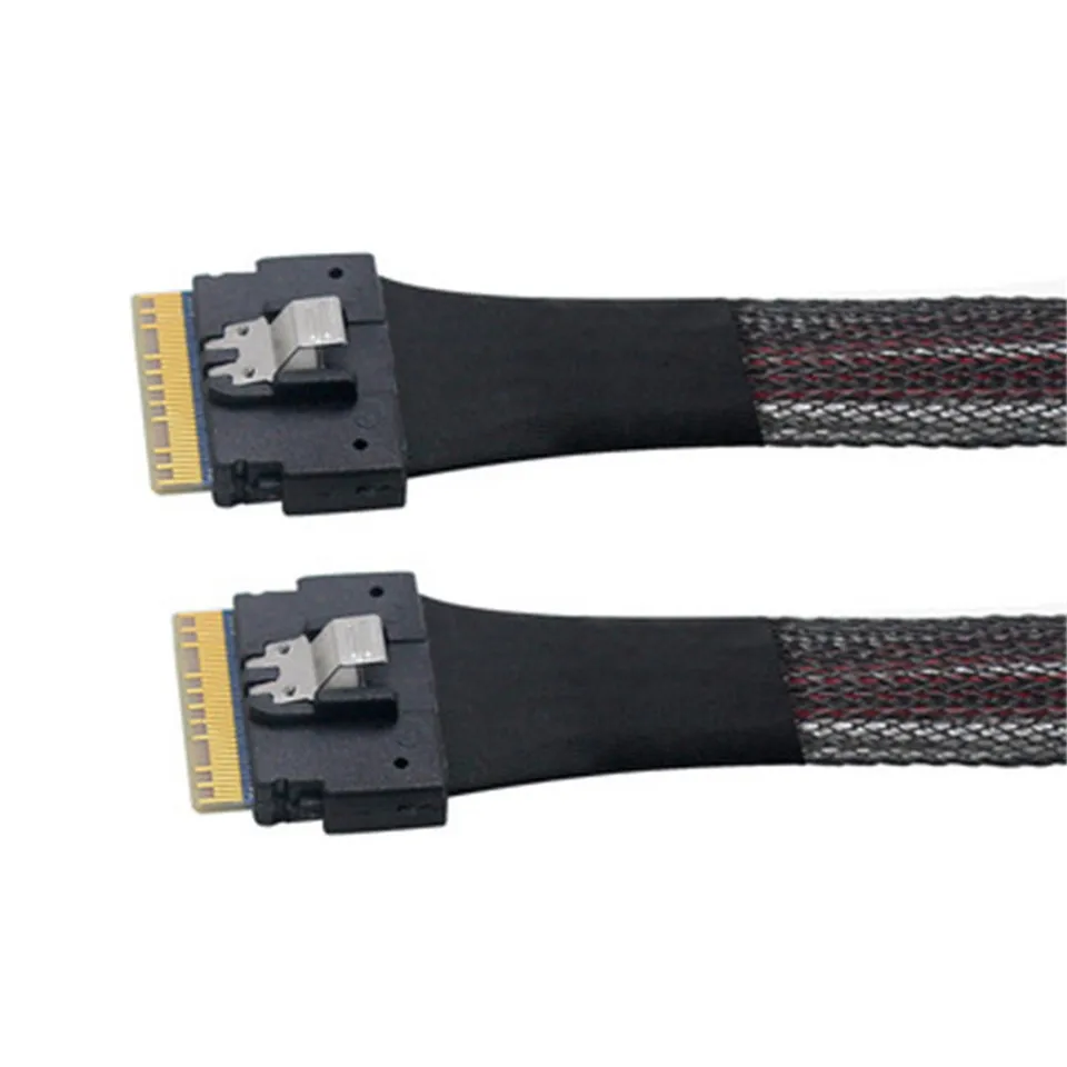 SFF-8654 74Pin Slim SAS для PCI-E Slimline SAS 4.0, хост-кабель SFF-8654 8i 74pin - 3