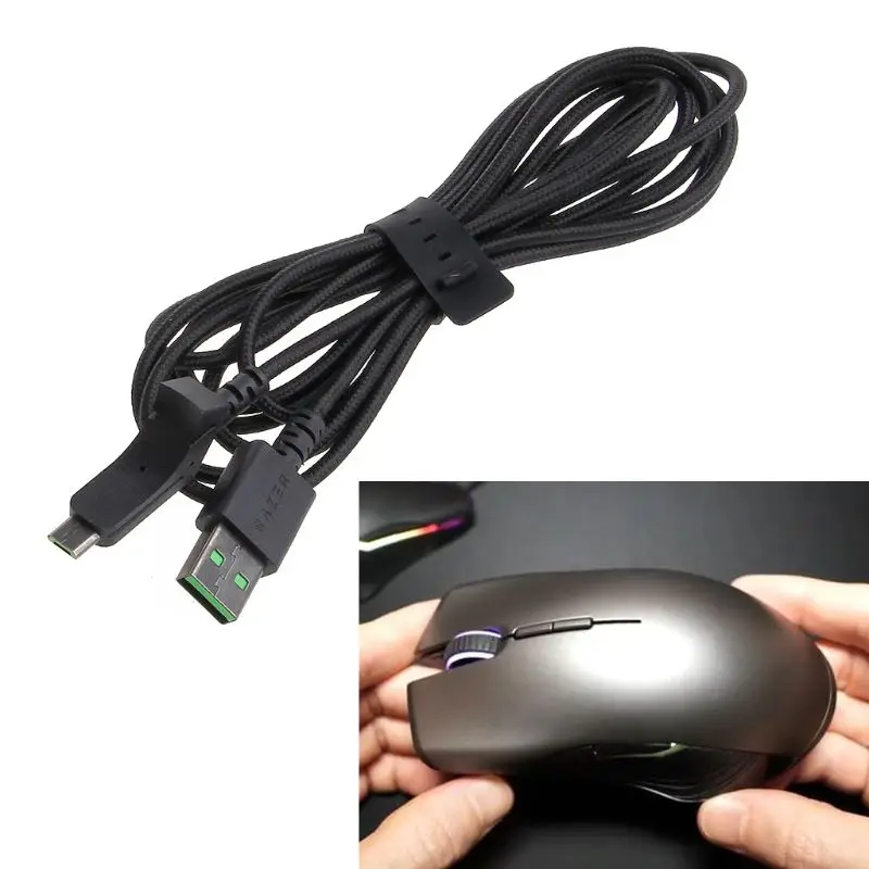 Провод для мыши Кабель для мыши razer Lancehead Беспроводная игровая мышь USB Гибкий кабель для зарядки - 3