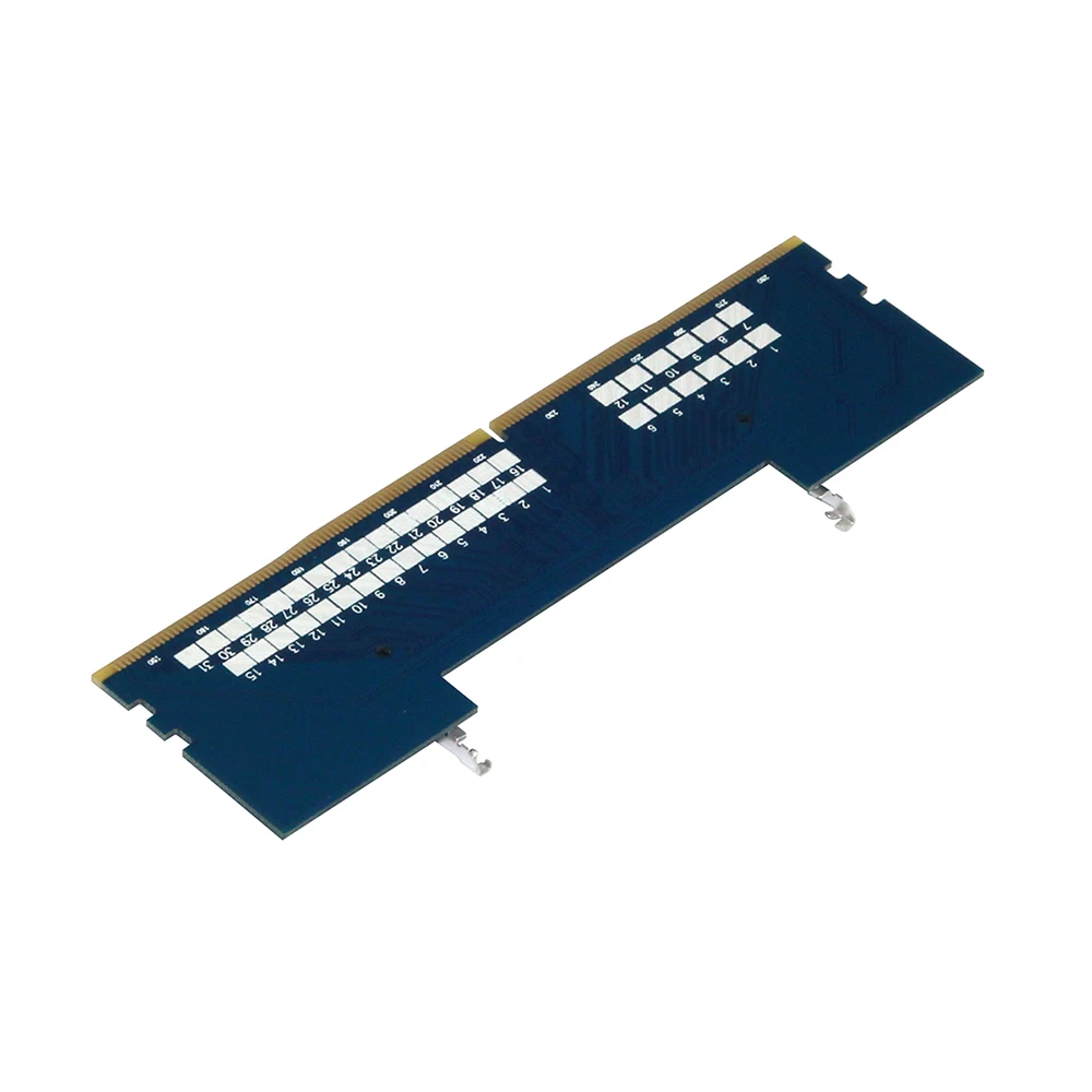 Профессиональный Адаптер для ноутбука для настольного компьютера, карта памяти SO-DIMM для ПК, разъем для подключения оперативной памяти DIMM DDR4, тестер адаптера - 3