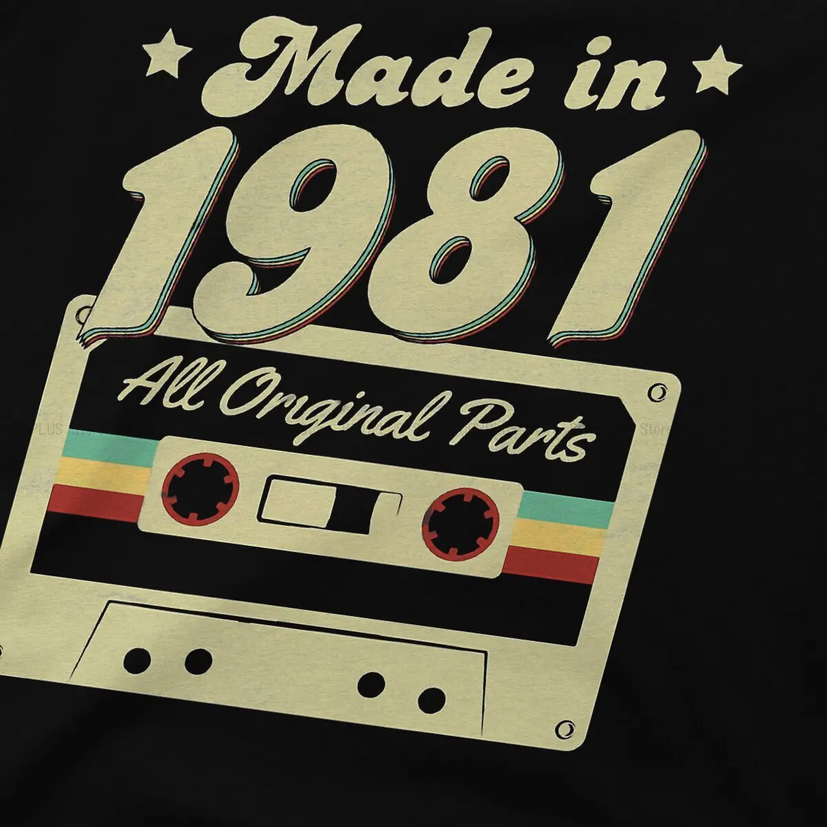 Сделано в 1981 Году, футболка в стиле ретро в стиле хип-хоп 1981, Футболка для отдыха, Летние вещи Для мужчин И Женщин - 3