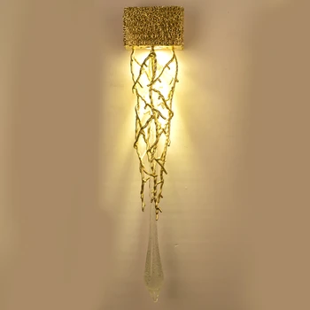 Скандинавский светодиодный подвесной настенный светильник для украшения дома, гостиной, столовой, спальни, прикроватных настенных светильников, внутреннего освещения