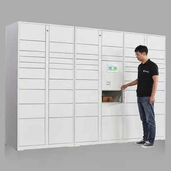 Шкафчик для хранения электронных посылок на открытом воздухе, стальной шкафчик, умный шкафчик