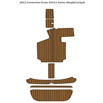 2012 Centurion Enzo SV211 Плавательная Платформа Кокпит Коврик Для Лодочной Палубы EVA Из Тикового Дерева Коврик Для Пола