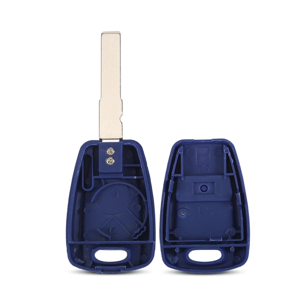 XNRKEY Синий Черный Чехол для дистанционного ключа Автомобиля Fiat Punto Doblo Bravo Palio Stilo с Заменой лезвия SIP22/GT15R Чехол для ключей - 4