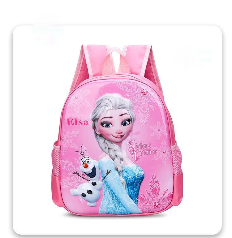 Детский рюкзак Disney Для студента, Замороженный Мультфильм, аниме, Школьные сумки для детского сада, Милая Принцесса Эльза, Милый Рюкзак - 4