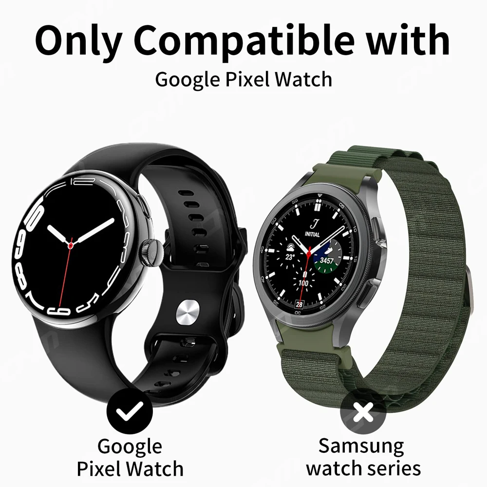 Защитный чехол с полным покрытием для Google Pixel Watch, защитный бампер, чехол с защитным стеклом для экрана Pixel Watch - 4