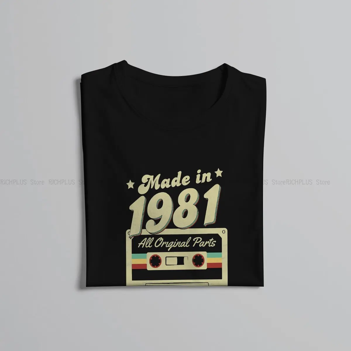 Сделано в 1981 Году, футболка в стиле ретро в стиле хип-хоп 1981, Футболка для отдыха, Летние вещи Для мужчин И Женщин - 4