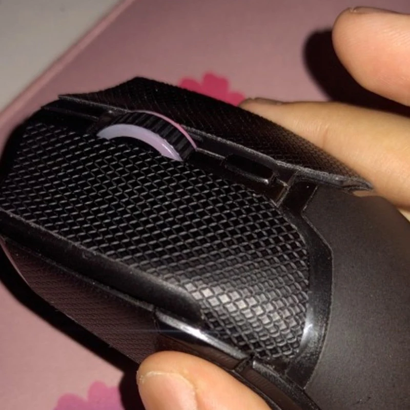 1 Комплект накладок для мыши, наклейки на левую и правую кнопки мыши для razer Viper Ultimate, изогнутые края, силиконовая ручка 5x5 см - 5