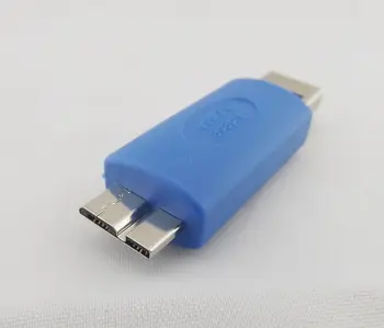 10 шт. Штекер USB 3.0 A для Micro USB 3.0 B, Конвертер-адаптер для смены мужского пола