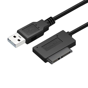 Кабель USB2 0 SATA, Универсальное устройство чтения компакт-дисков для домашнего Офиса, Аксессуары для ПК, Оптический драйвер, адаптер, Соединительная линия